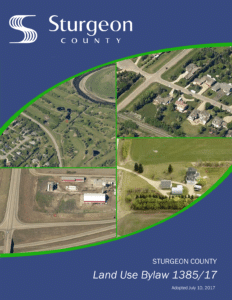 Cover of Sturgeon County's Land Use Bylaw
