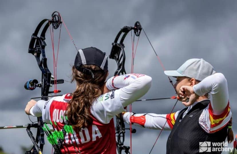 international archery competition duo