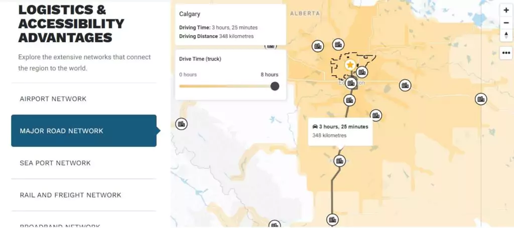 localintel logistics advantage major road network 1024x455