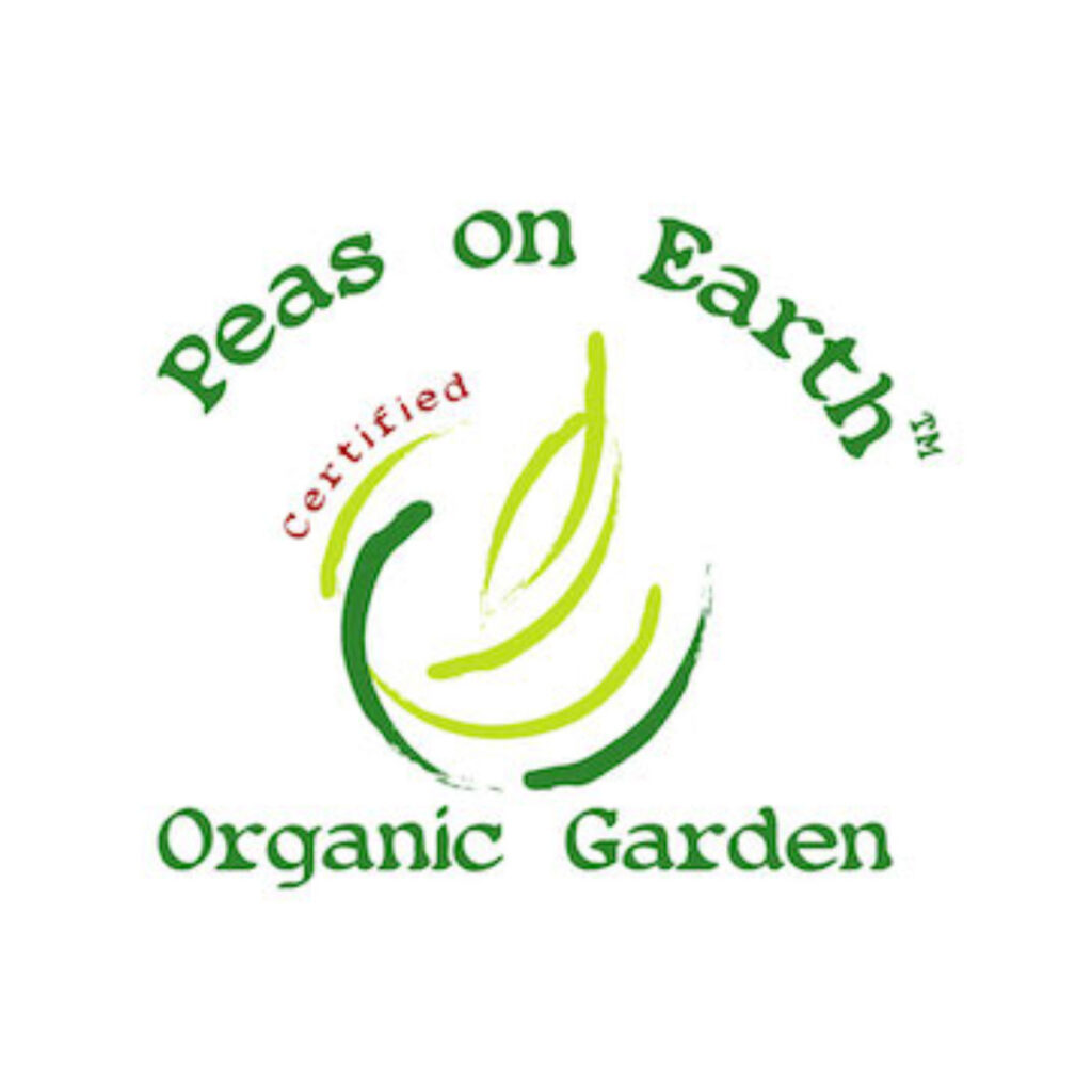 peas on earth organic garden