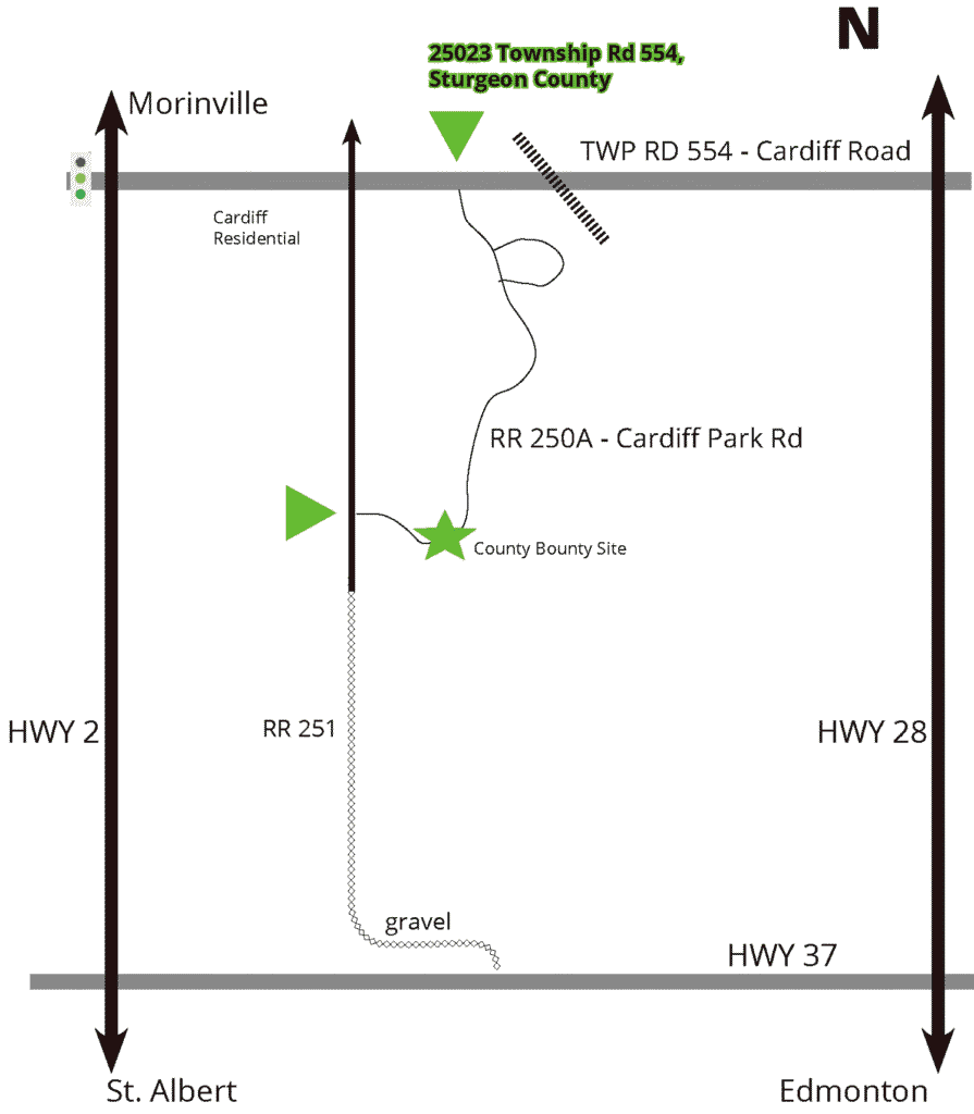 County bounty cardiff quick directions map
