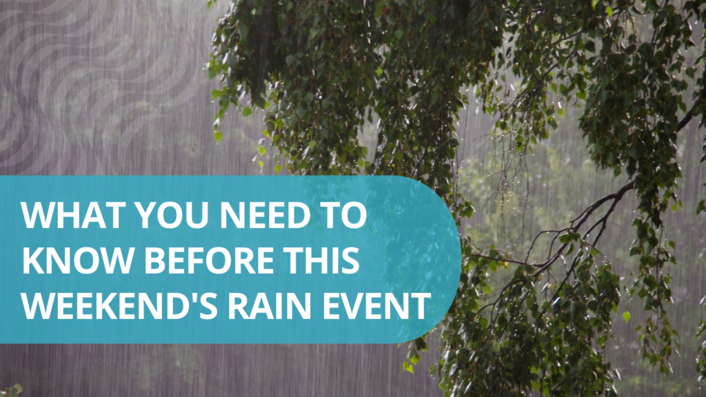 Mitigate your personal and property risks before the rain
